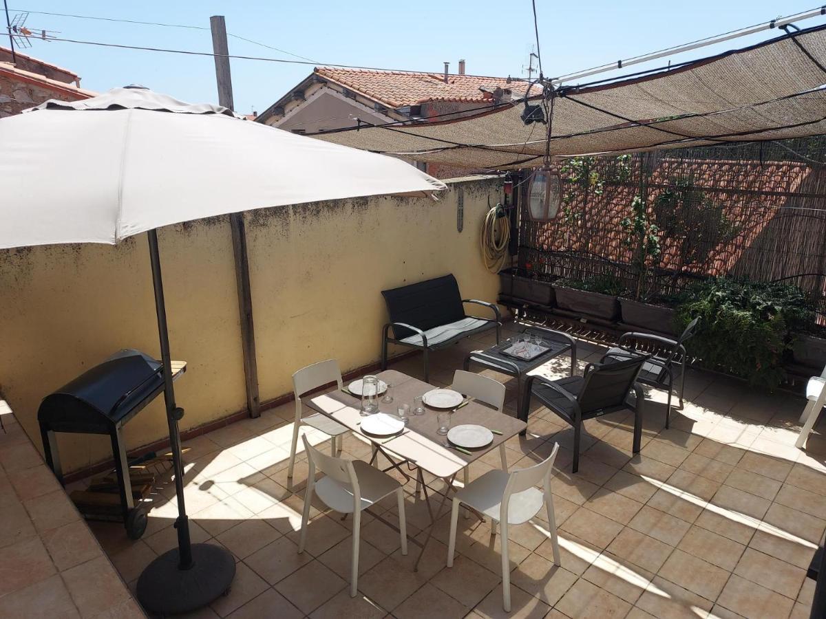 Albasud - Appartement Meuble Avec Terrasse - Salses Le Chateau 66 エクステリア 写真